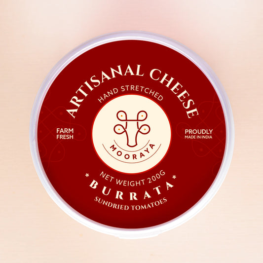 Burrata Sun-dried Tomato Cheese - 200g