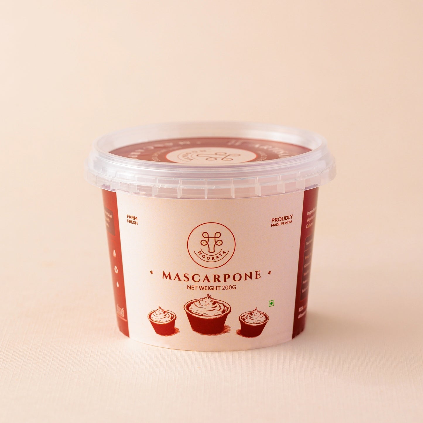 Mascarpone Cheese Tub - 200g