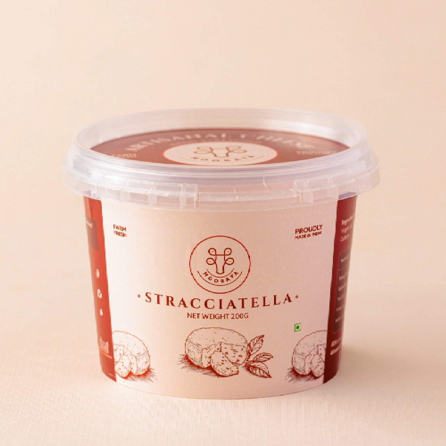 Stracciatella Cheese Tub - 200g