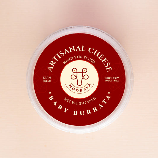 Mooraya Baby Burrata Cheese - 100g