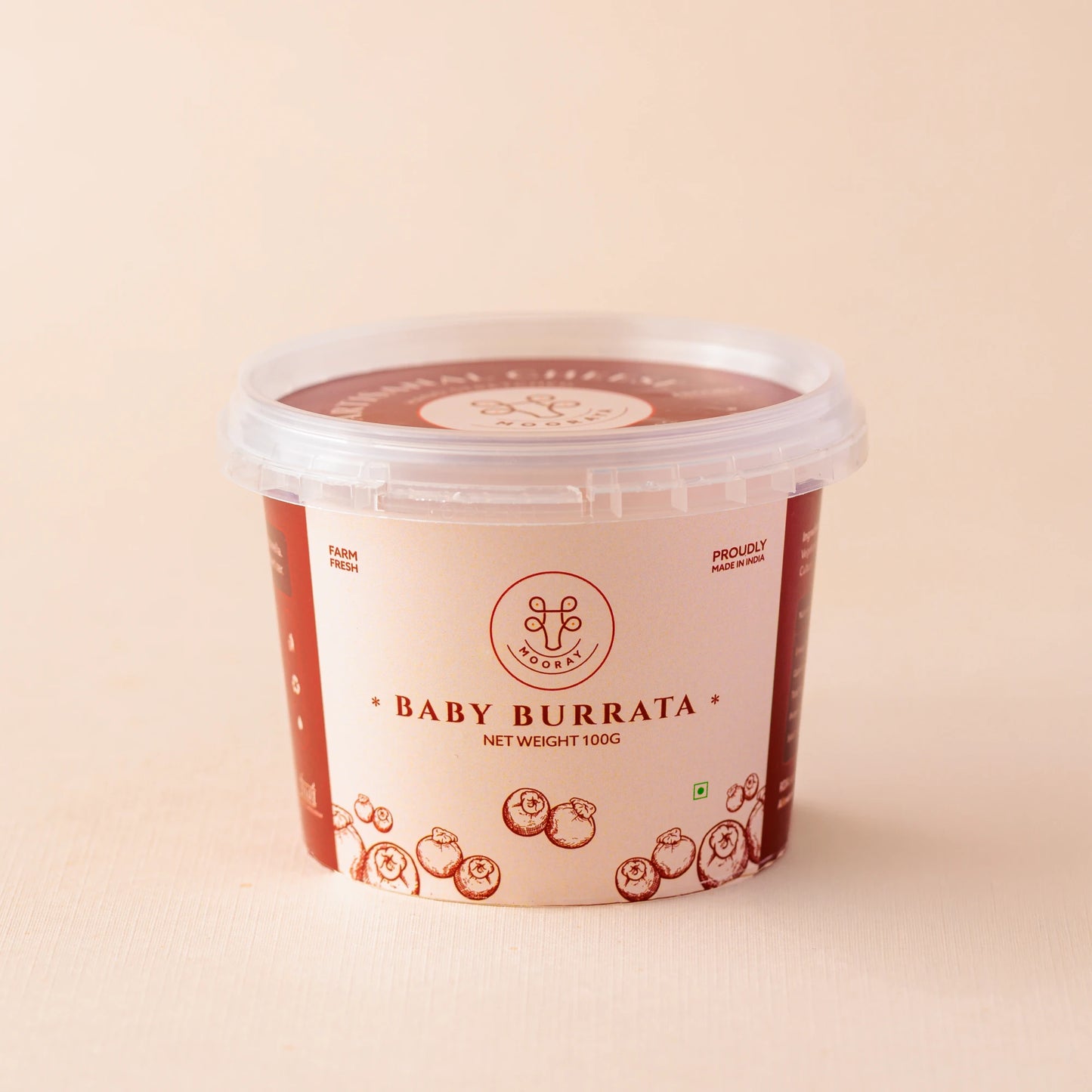 Baby Burrata Cheese - 100g