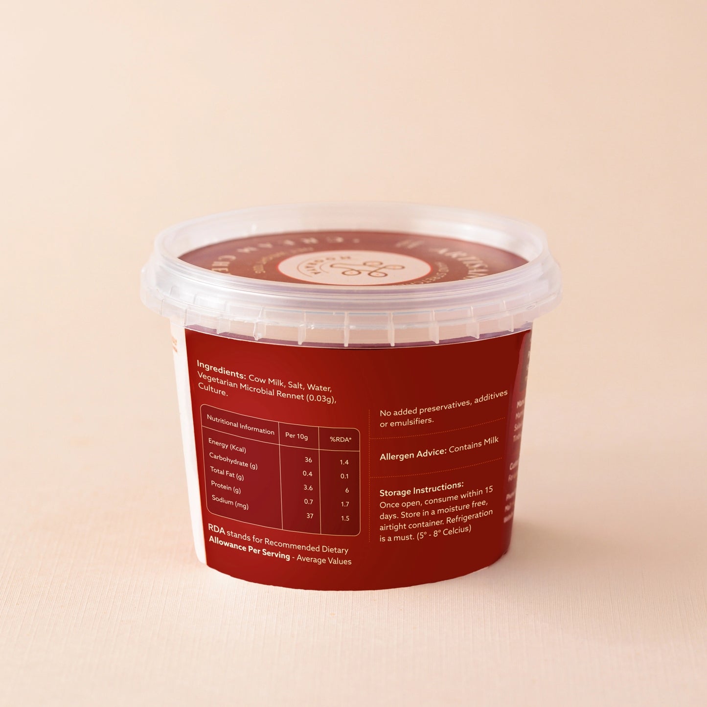 Cream Cheese Tub - 200g