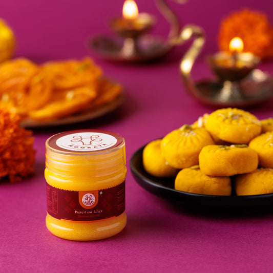 Mooraya Pure Cow Ghee Jar - 100 ml