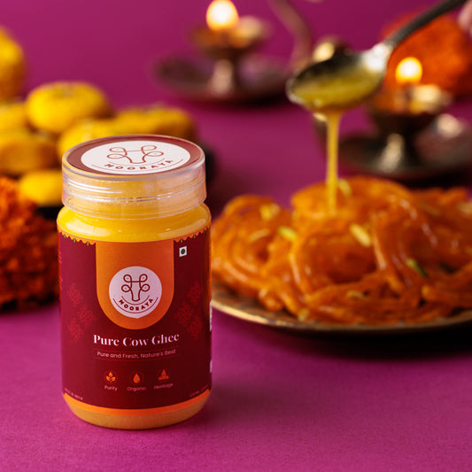 Mooraya Pure Cow Ghee Jar - 200 ml